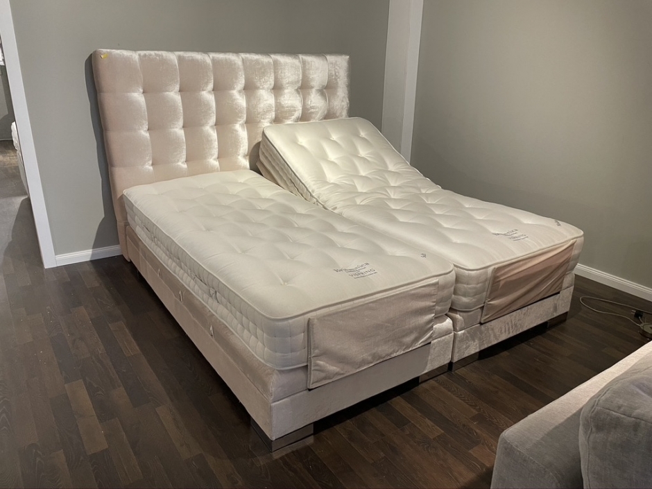 Motorboxspringbett „Button Remote“ Bequem mit Motor