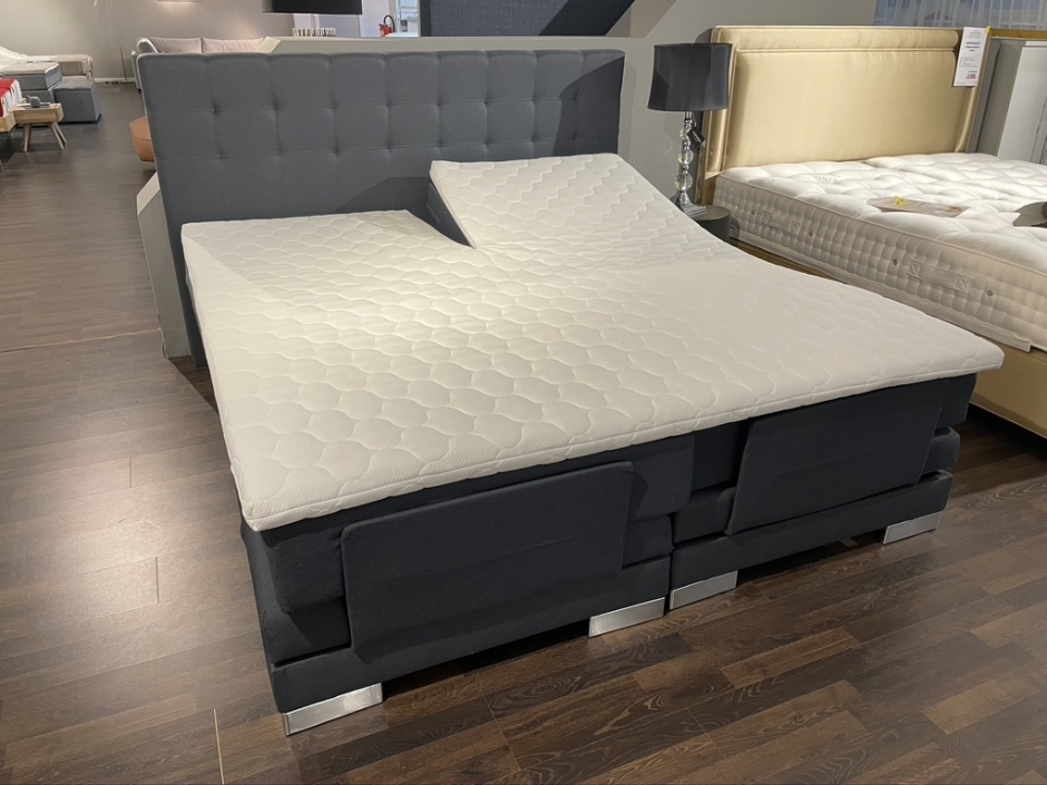 Motorboxspringbett „Button Remote“ bequem mit Motor