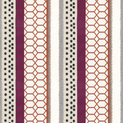 freistil Stoffmuster 57433 purpurviolett